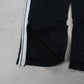 RARE 00s Nike Baggy Trackpants Black - (L)