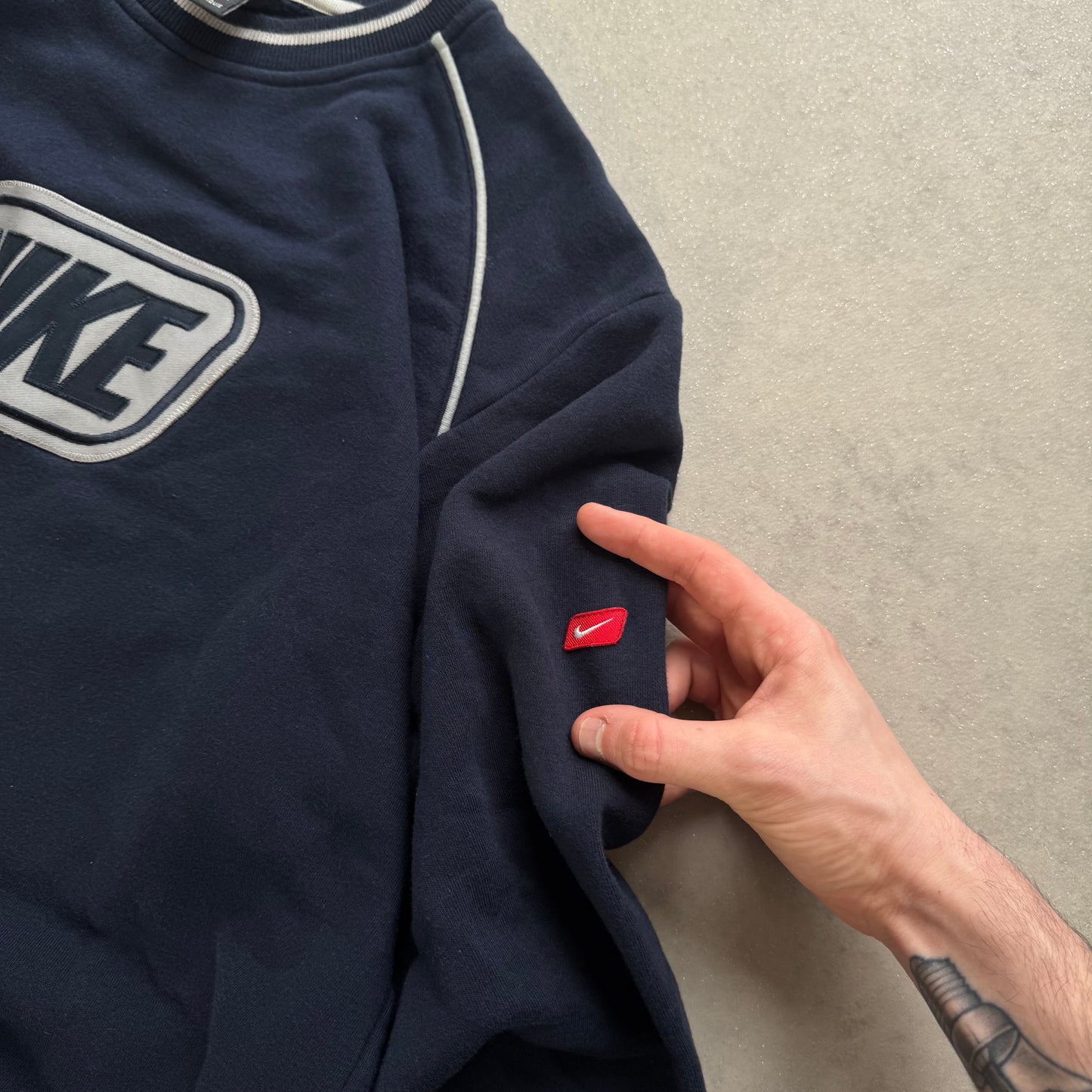 RARE 2000s Nike Sweatshirt Navy - (M)