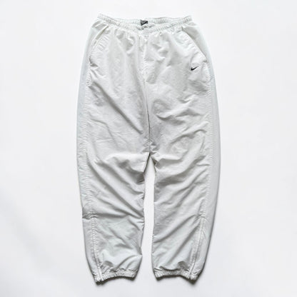 RARE 2000s Nike Trackpants White - (XL)