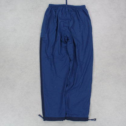 RARE Vintage 1990s Nike Trackpants Blue - (S)