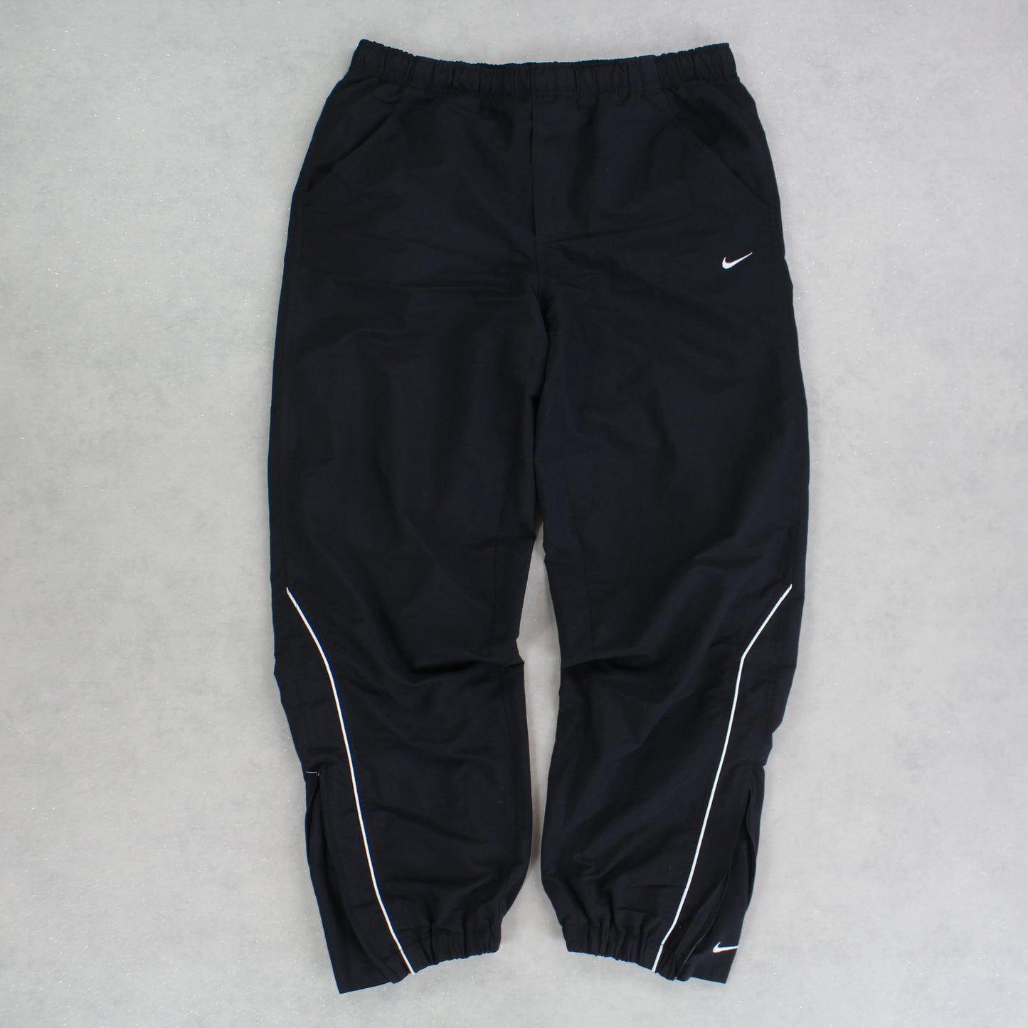 RARE 2000s Nike Trackpants Black - (L)