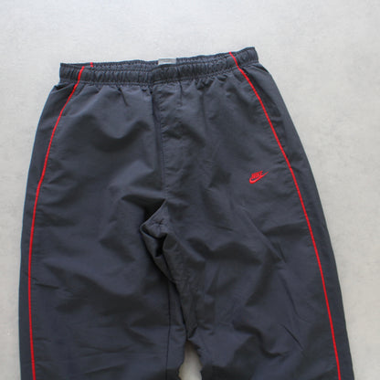 RARE 2000s Nike Trackpants Grey - (S)