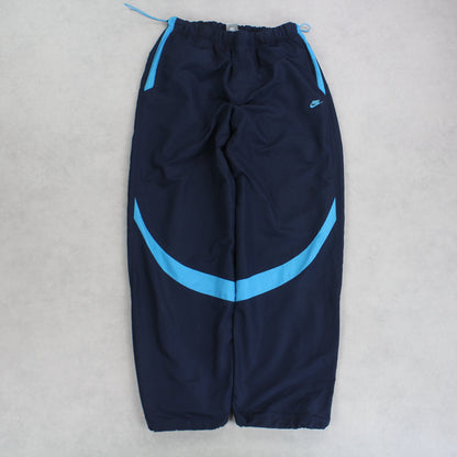 RARE Vintage 00s Nike Trackpants Navy - (L)