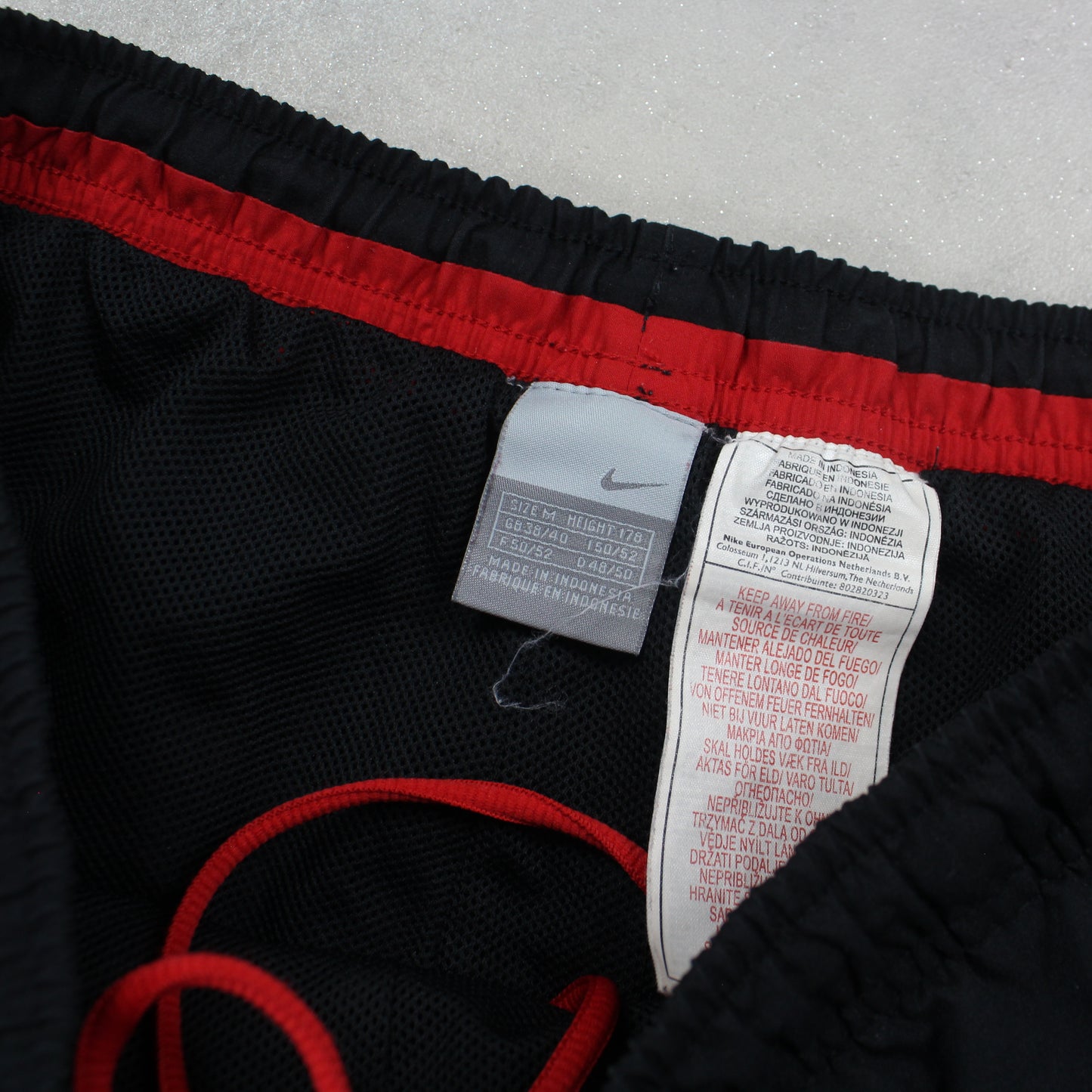 RARE 2000s Nike Trackpants Black - (M)