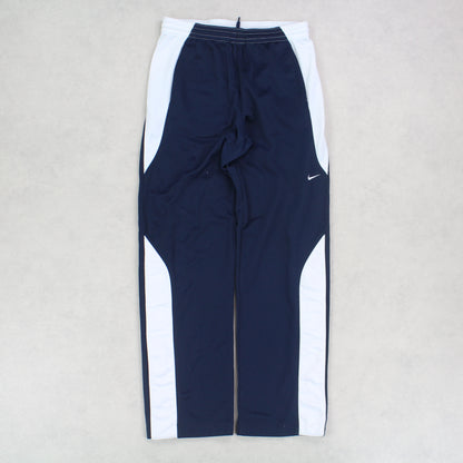 RARE 00s Nike Trackpants Navy - (XS)