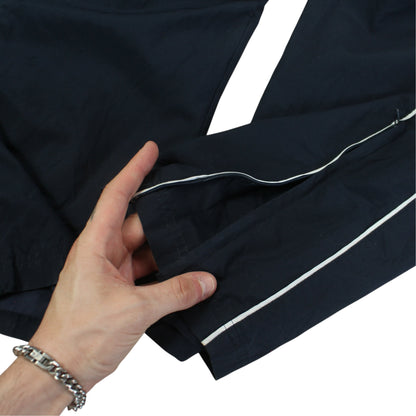 RARE 2000s Baggy Nike Trackpants Navy - (XL)