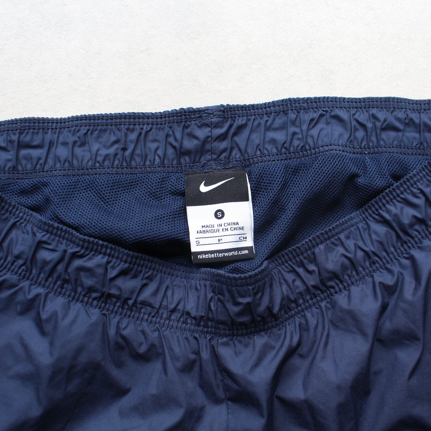 RARE 2000s Nike Trackpants Navy - (S)
