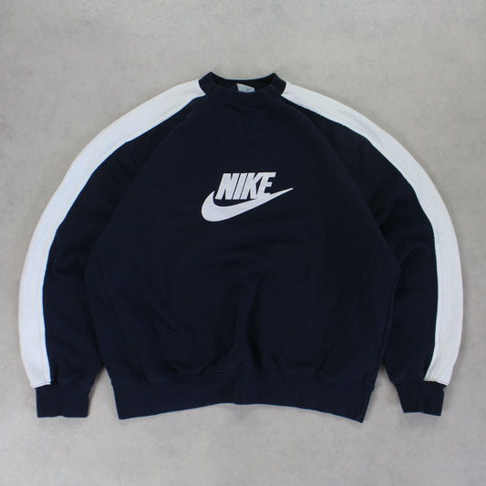 RARE 2000s Nike Sweatshirt Navy - (M)