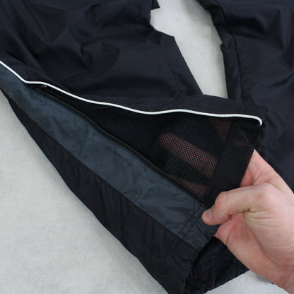 RARE 2000s Baggy Nike Trackpants Black - (M)