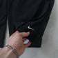 RARE 00s Nike Trackpants Grey - (M)