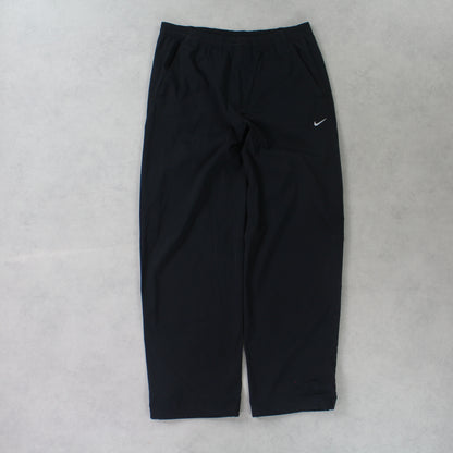 RARE 00s Nike Trackpants Black - (M)