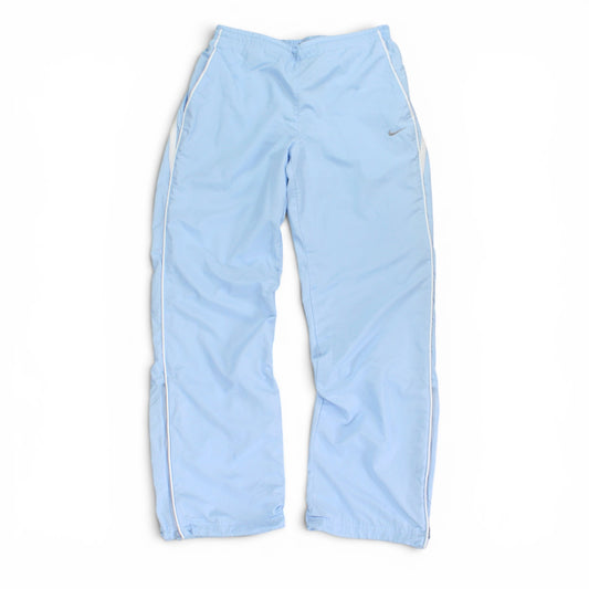 SUPER RARE 2000s Nike Trackpants Blue - (S)