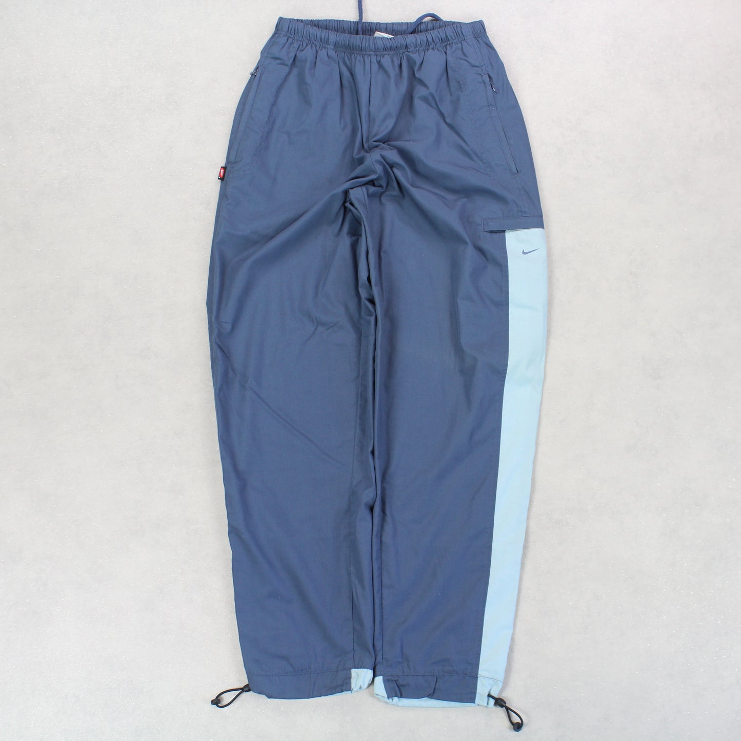 RARE Vintage 00s Nike Trackpants Blue - (S)