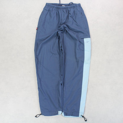 RARE Vintage 00s Nike Trackpants Blue - (S)