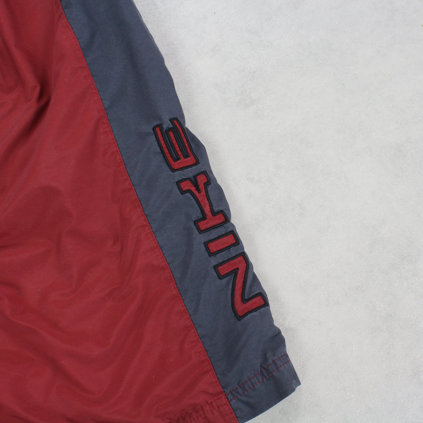 RARE 00s Baggy Nike Trackpants Red - (M)