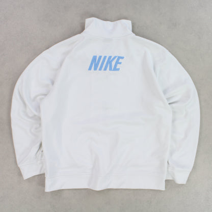 RARE 00s Nike Track Jacket White - (S)