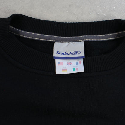 RARE 1990s Reebok Sweatshirt Black - (L)