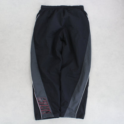 SUPER RARE Vintage 1990s Nike Trackpants Black - (L)