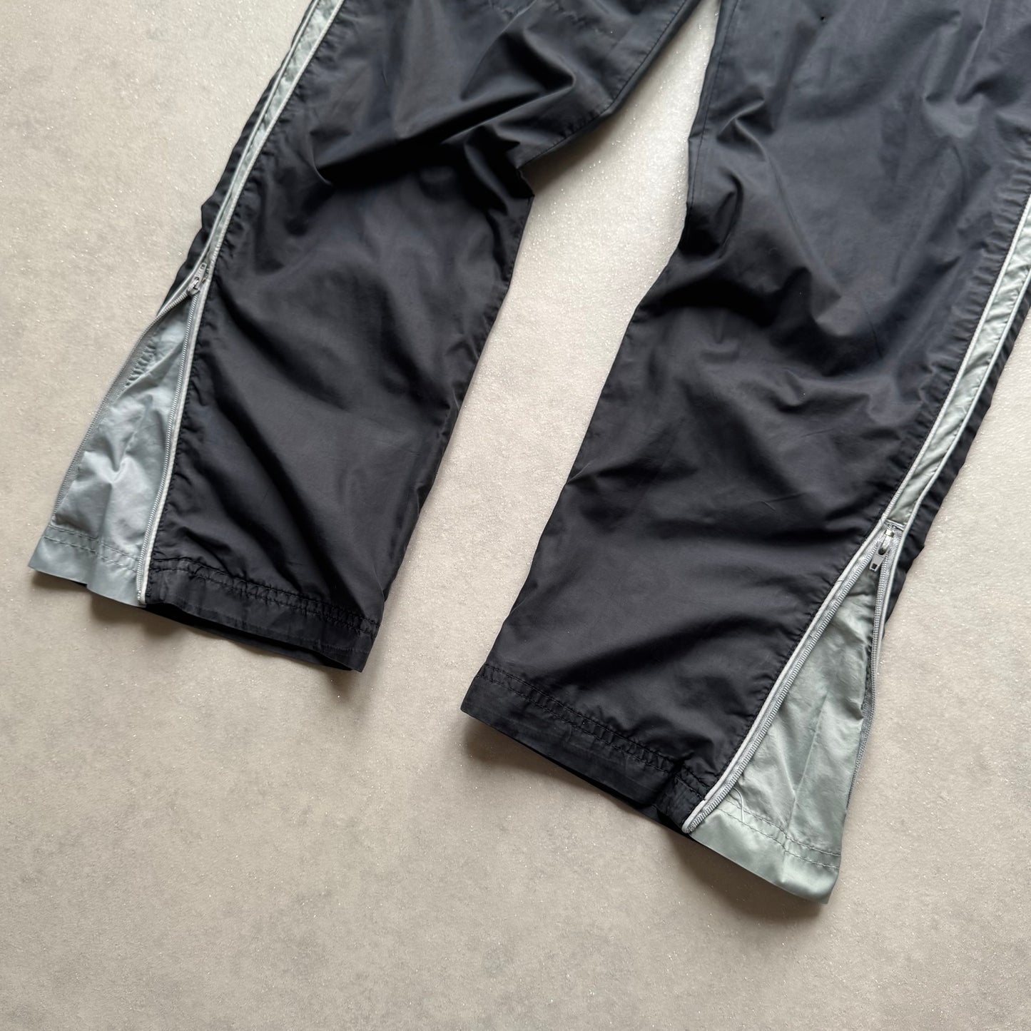 RARE 2000s Nike Trackpants Black - (XS)
