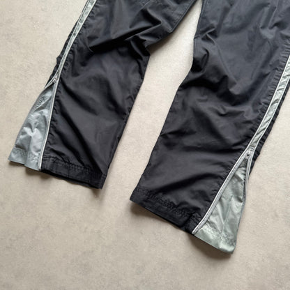 RARE 2000s Nike Trackpants Black - (XS)