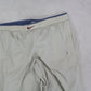 RARE 90s Nike Trackpants Cream - (XL)