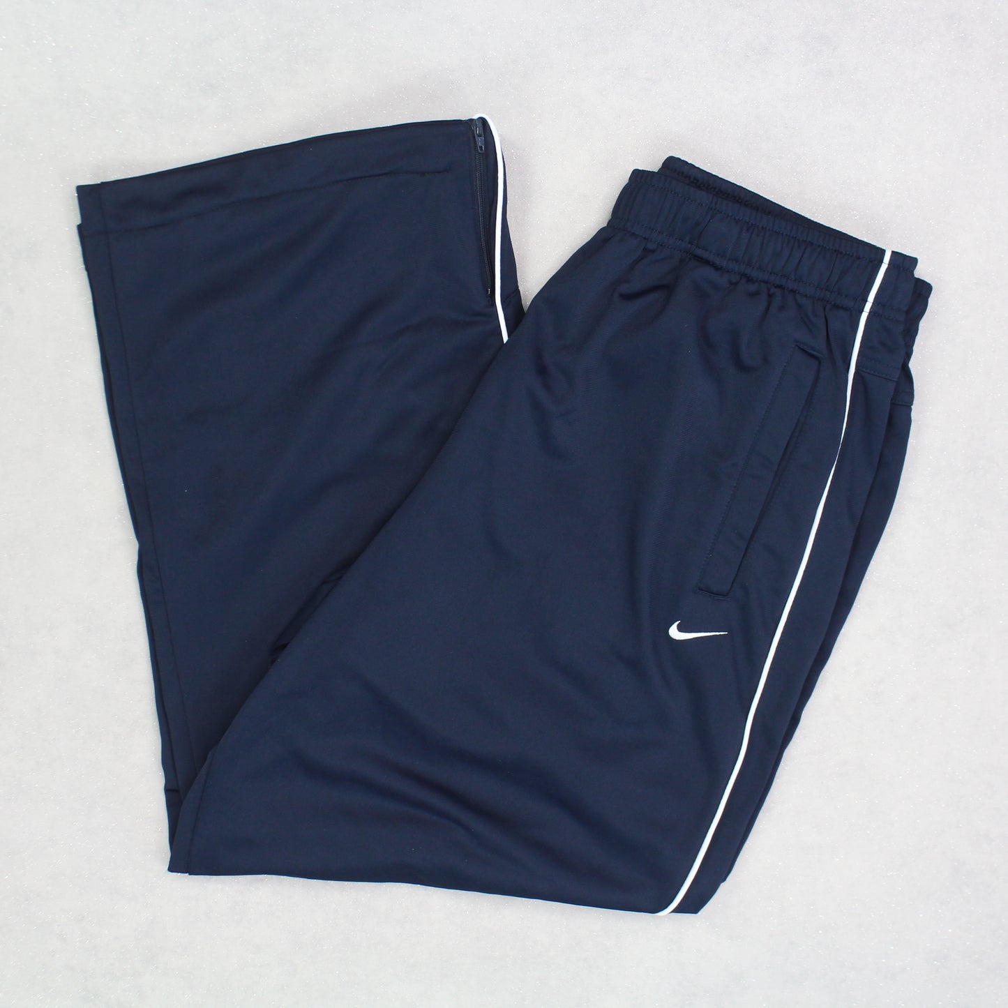 RARE Vintage 00s Nike Trackpants Navy - (M)