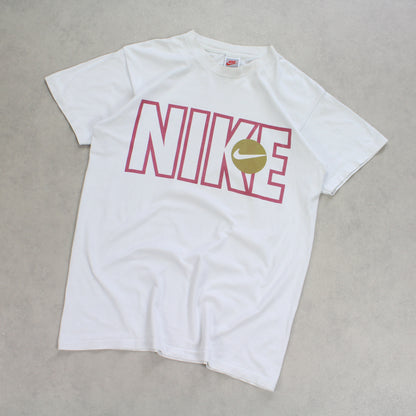 RARE 1990s Nike T-Shirt White - (L)