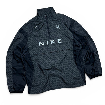 SUPER RARE 2000s Nike Shox Jacket Grey - (S)