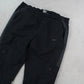 RARE 00s Nike Air Trackpants Black - (L)