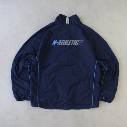 RARE 00s Nike Track Jacket Navy - (M)