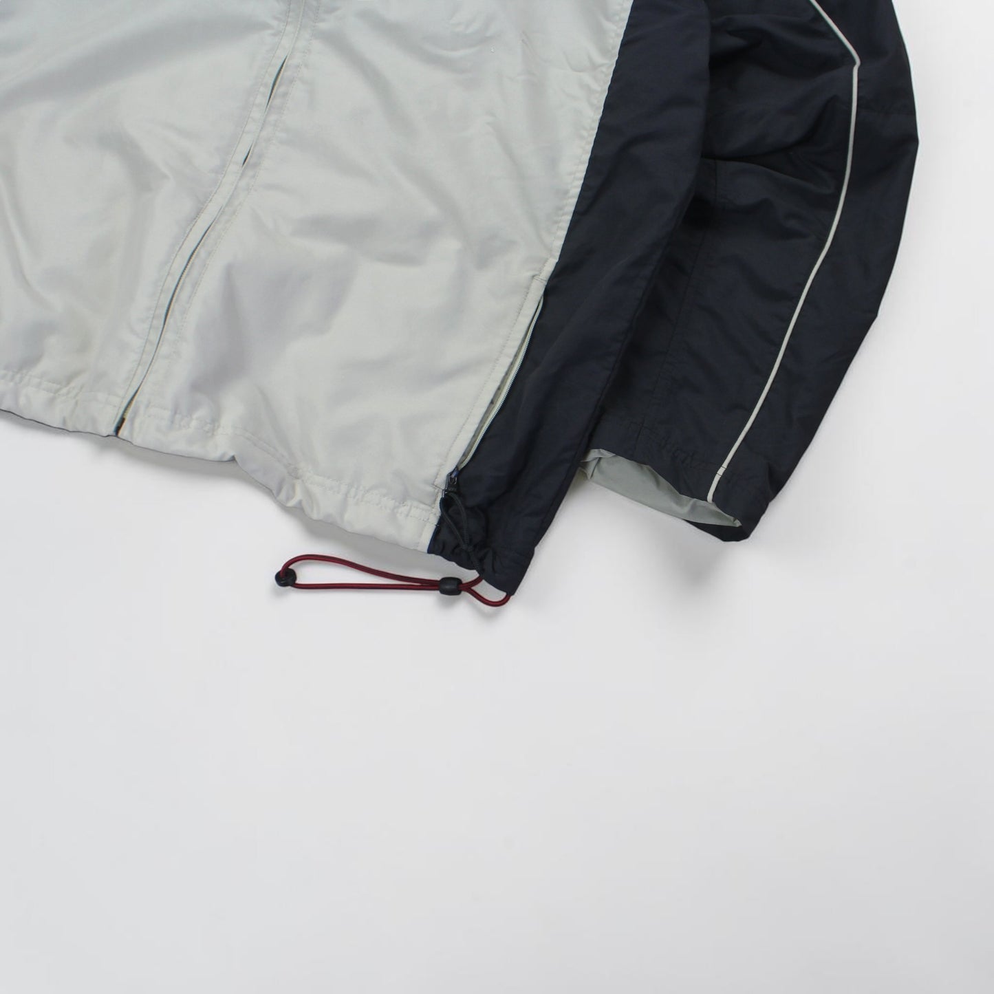 RARE 2000s Nike Track Jacket Grey - (XL)