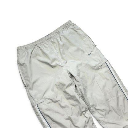 2000s Nike Trackpants Cream - (L)