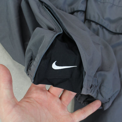 RARE 00s Nike Trackpants Grey - (L)