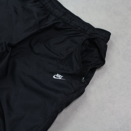 RARE 00s Nike Trackpants Black - (M)