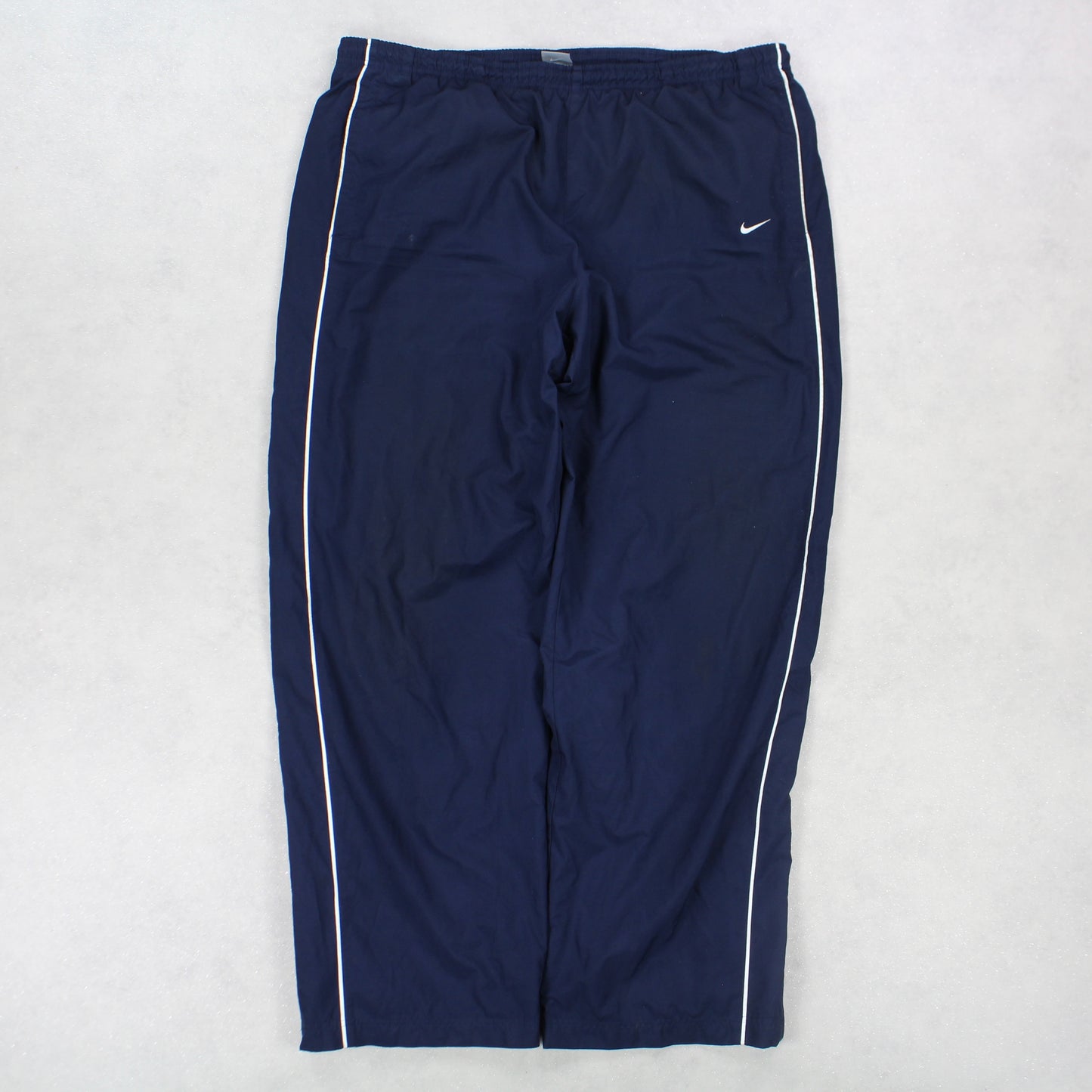 RARE Vintage 00s Nike Trackpants Navy - (XXL)