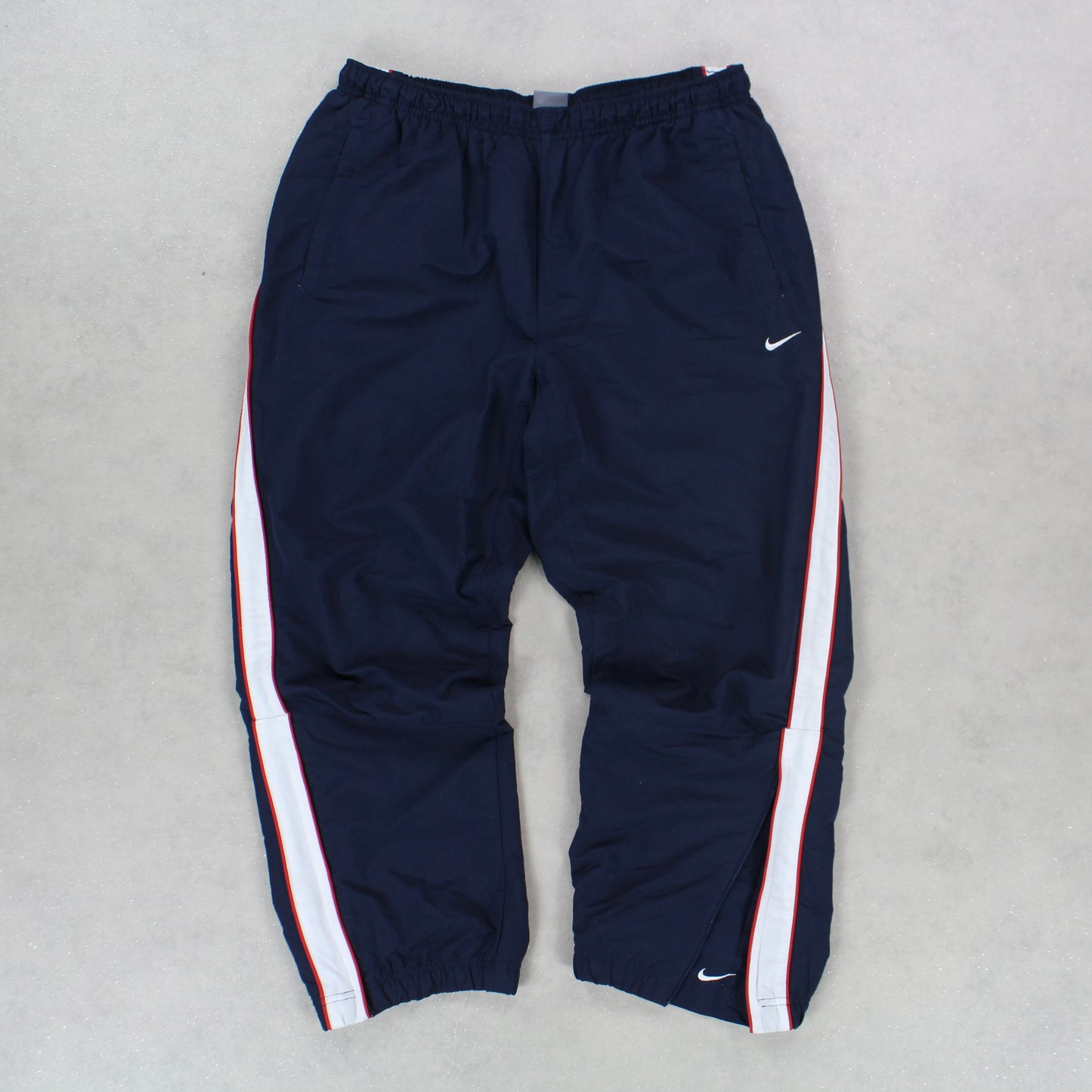 RARE 00s Nike Trackpants Navy - (M)