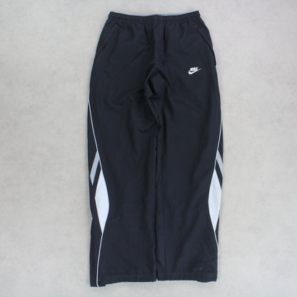 RARE Vintage 00s Nike Trackpants Grey - (M)