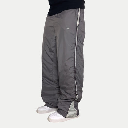 2000s Nike Trackpants Grey - (L)
