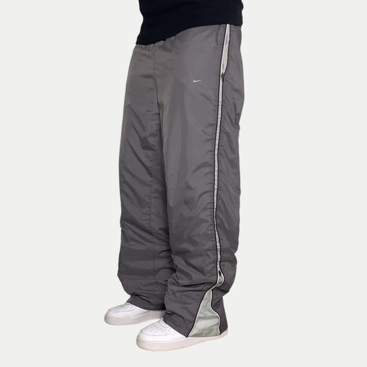 2000s Nike Trackpants Grey - (L)