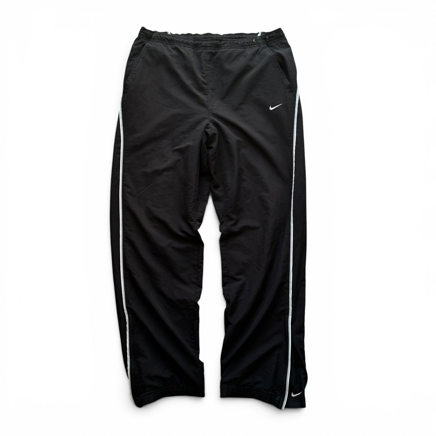 RARE 2000s Nike Trackpants Black *PREMIUM* - (L)
