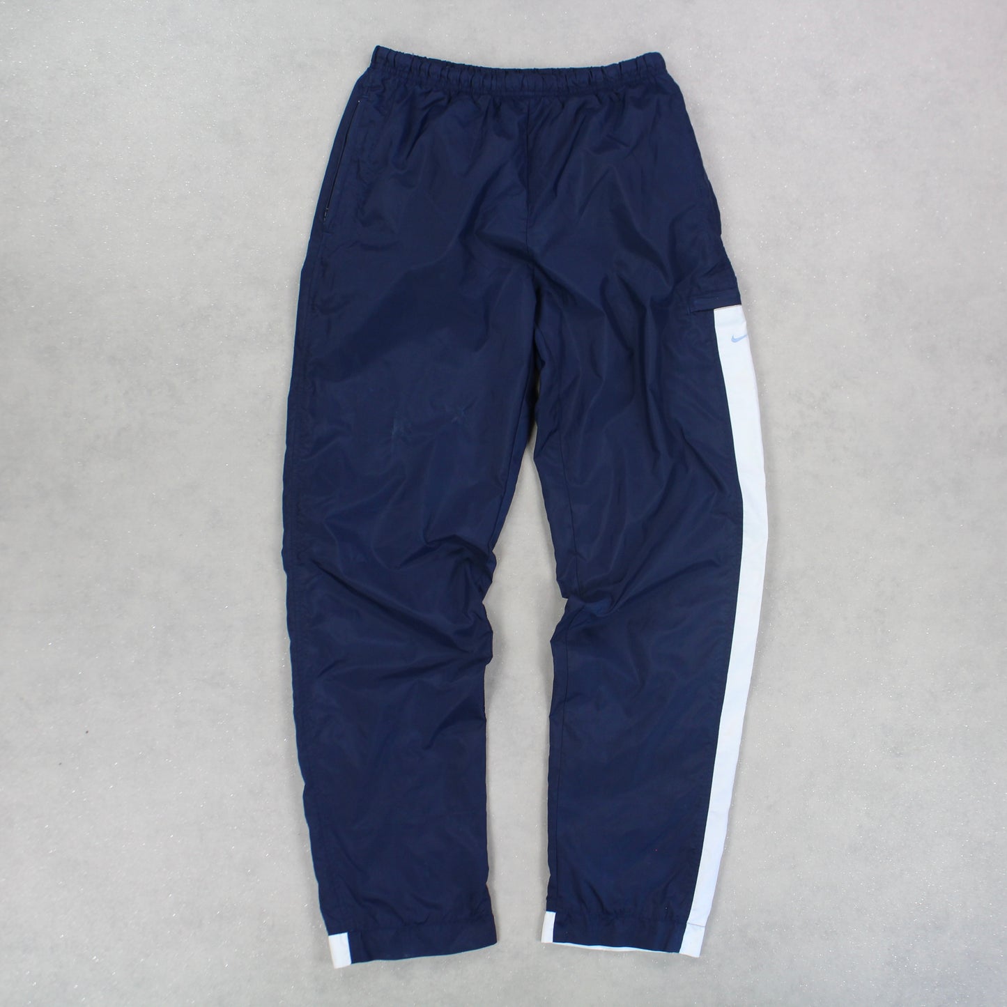 RARE 00s Nike Trackpants Navy - (S)