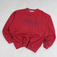 RARE Vintage 1990s Fila Sweatshirt Red - (M)