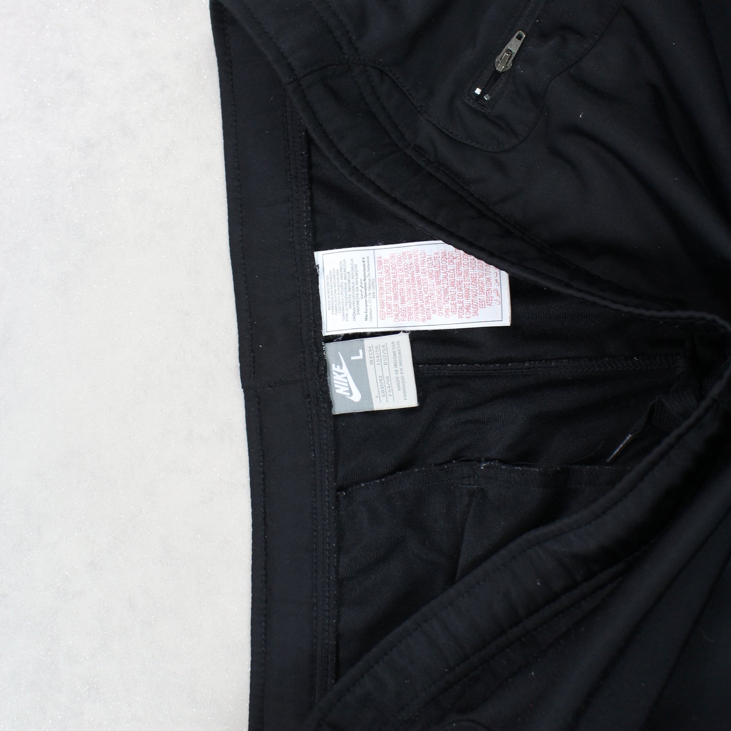 RARE Vintage 00s Nike Trackpants Black - (XL)