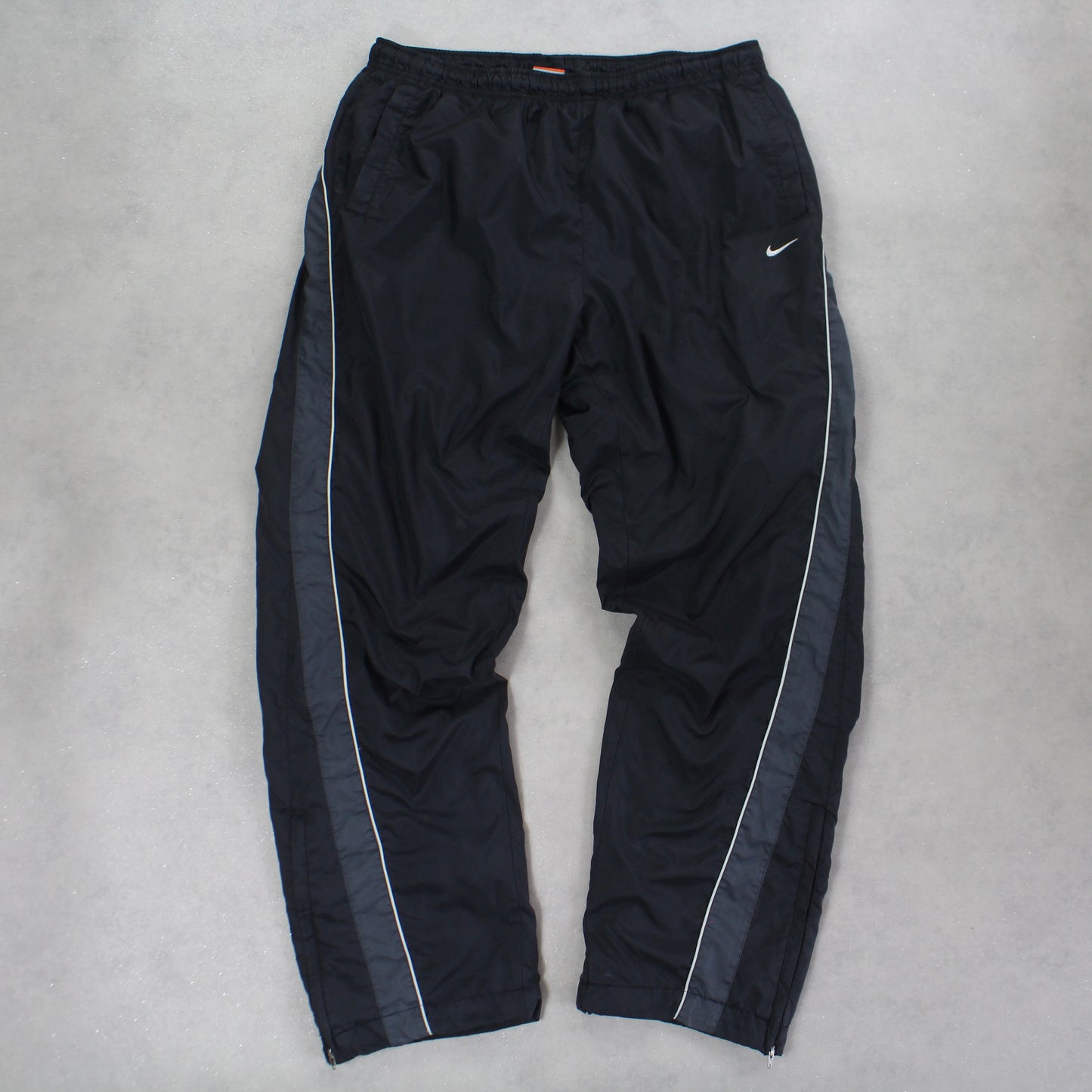 RARE 2000s Nike Trackpants Black - (L)