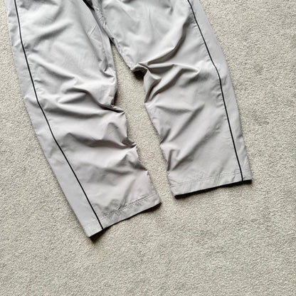 RARE 2000s Baggy Nike Trackpants Grey - (S)