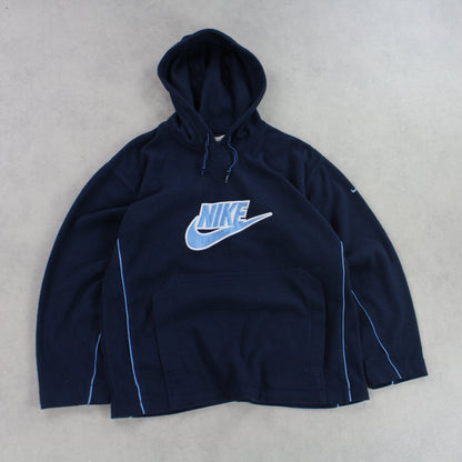 SUPER RARE 00s Nike Fleece Navy - (M)