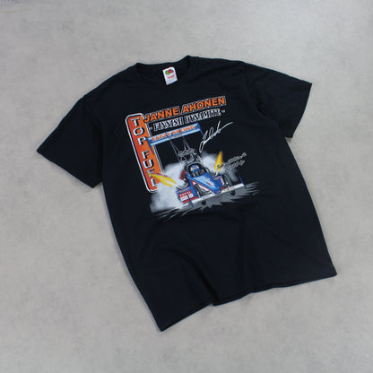 RARE 2007 Racing T-Shirt Black - (L)