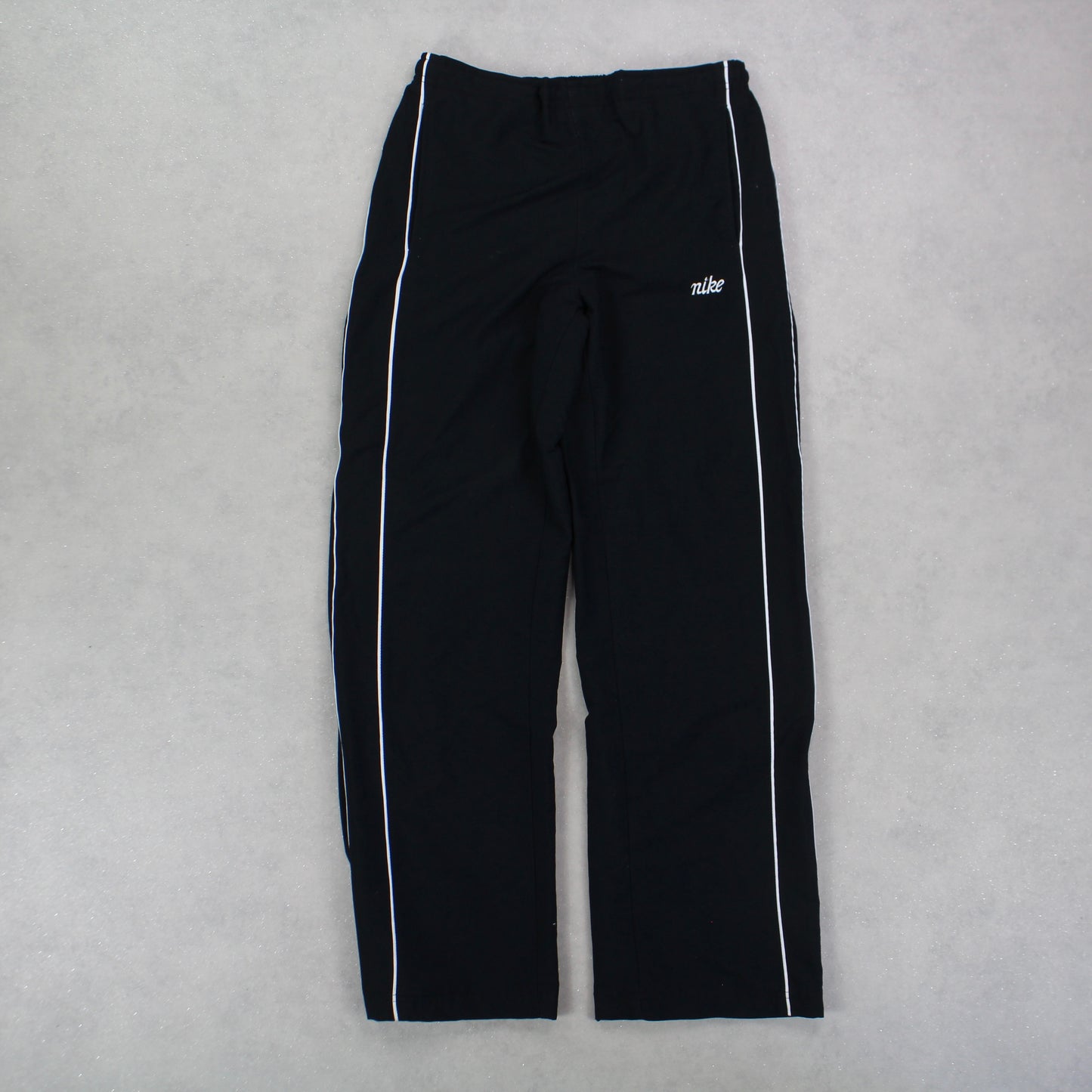 RARE 00s Nike Trackpants Black - (S)