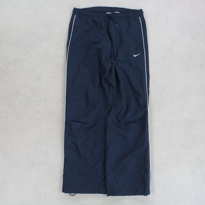 RARE Vintage 00s Nike Trackpants Blue - (S)