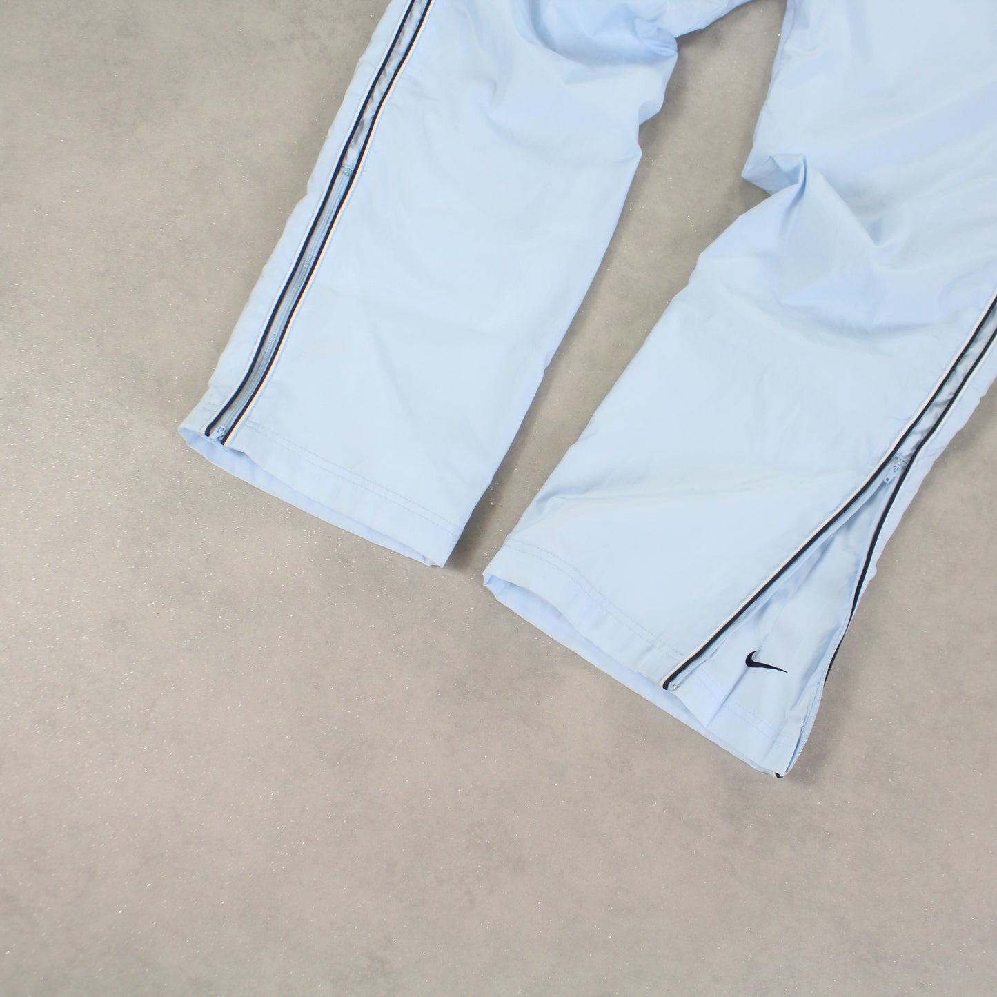 SUPER RARE 2000s Nike Trackpants Blue - (L)
